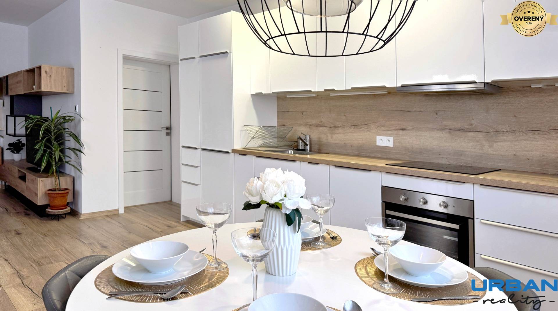 Moderný 3-izbový byt so záhradou