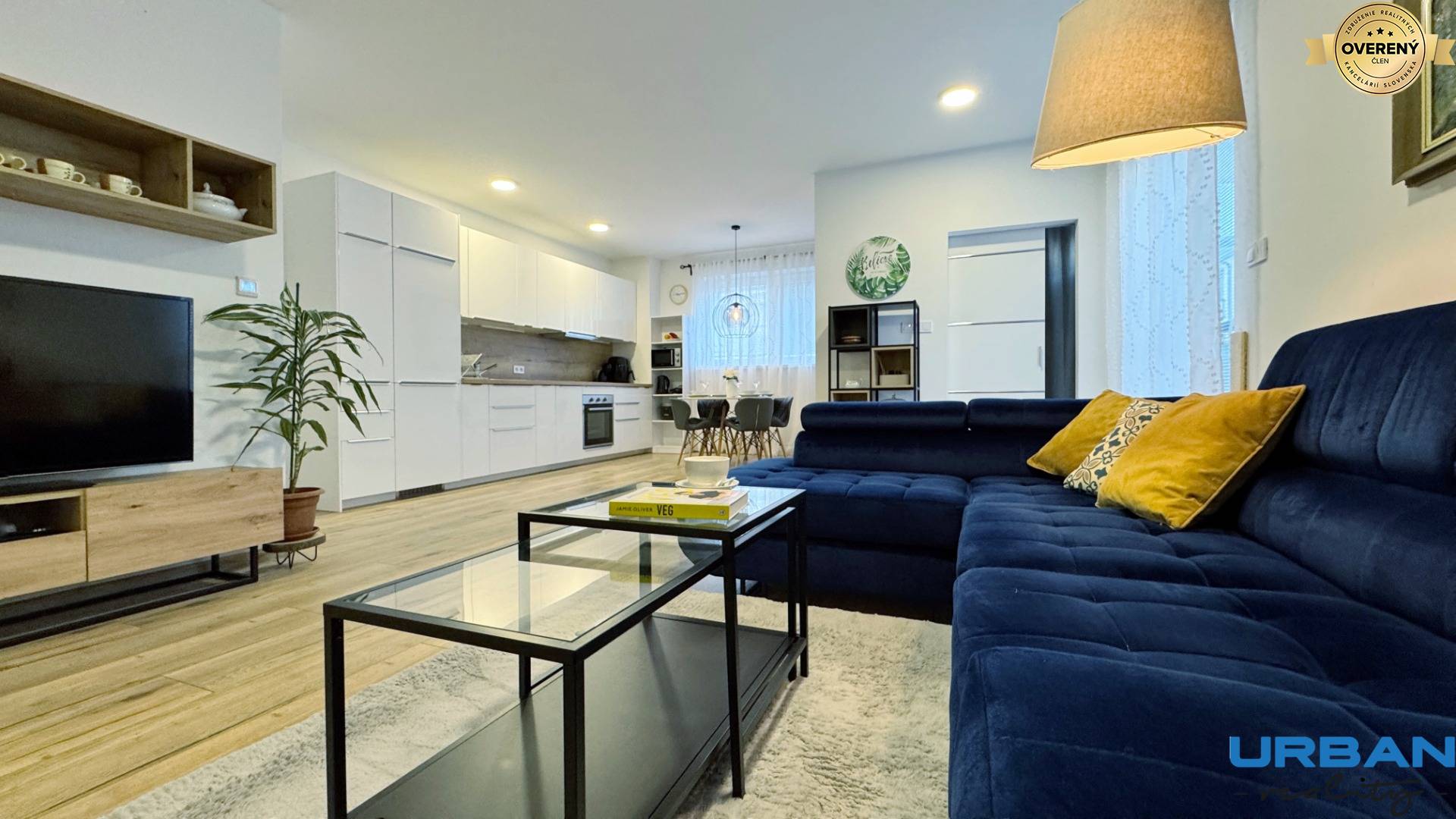 Moderný 3-izbový byt so záhradou