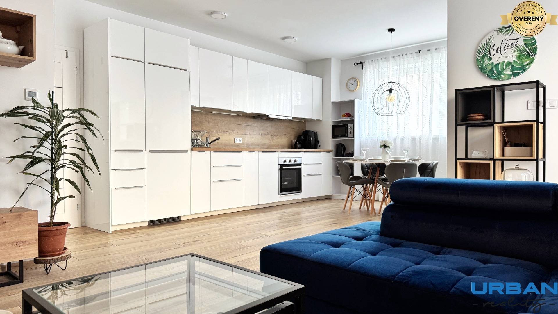 Moderný 3-izbový byt so záhradou