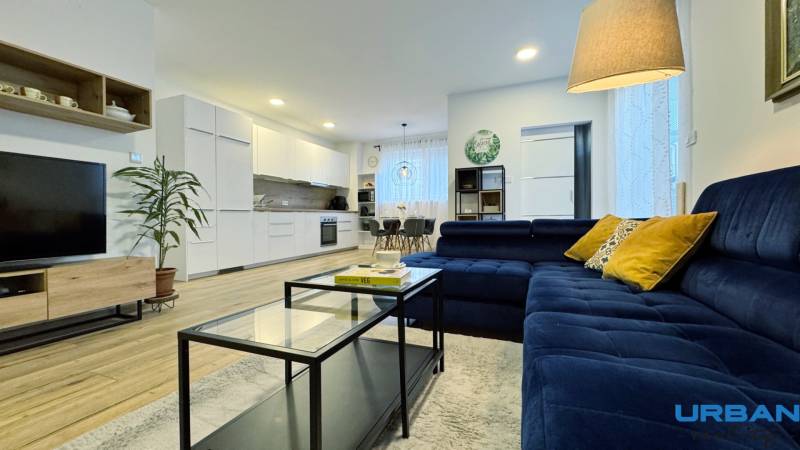 Moderný 3-izbový byt so záhradou