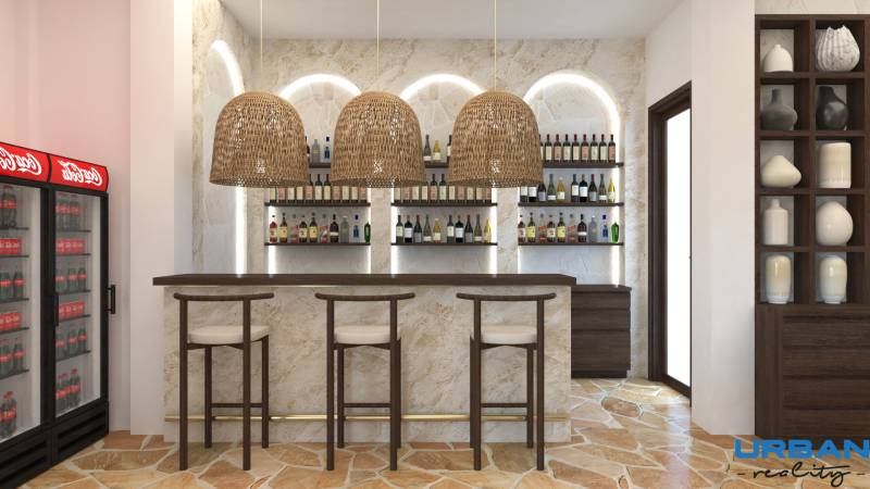 elegant breakfast bar with natural stone and rattan accents luxury residences vela zanzibar.jpg